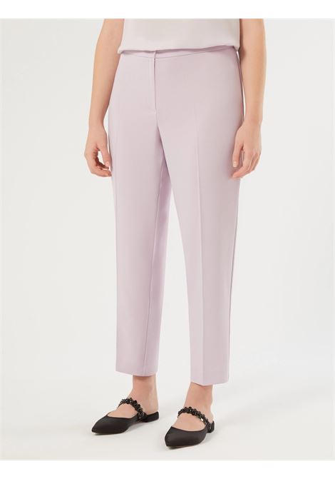 Pantaloni slim in tessuto fluido PERSONA by M.Rinaldi | REGGINA010